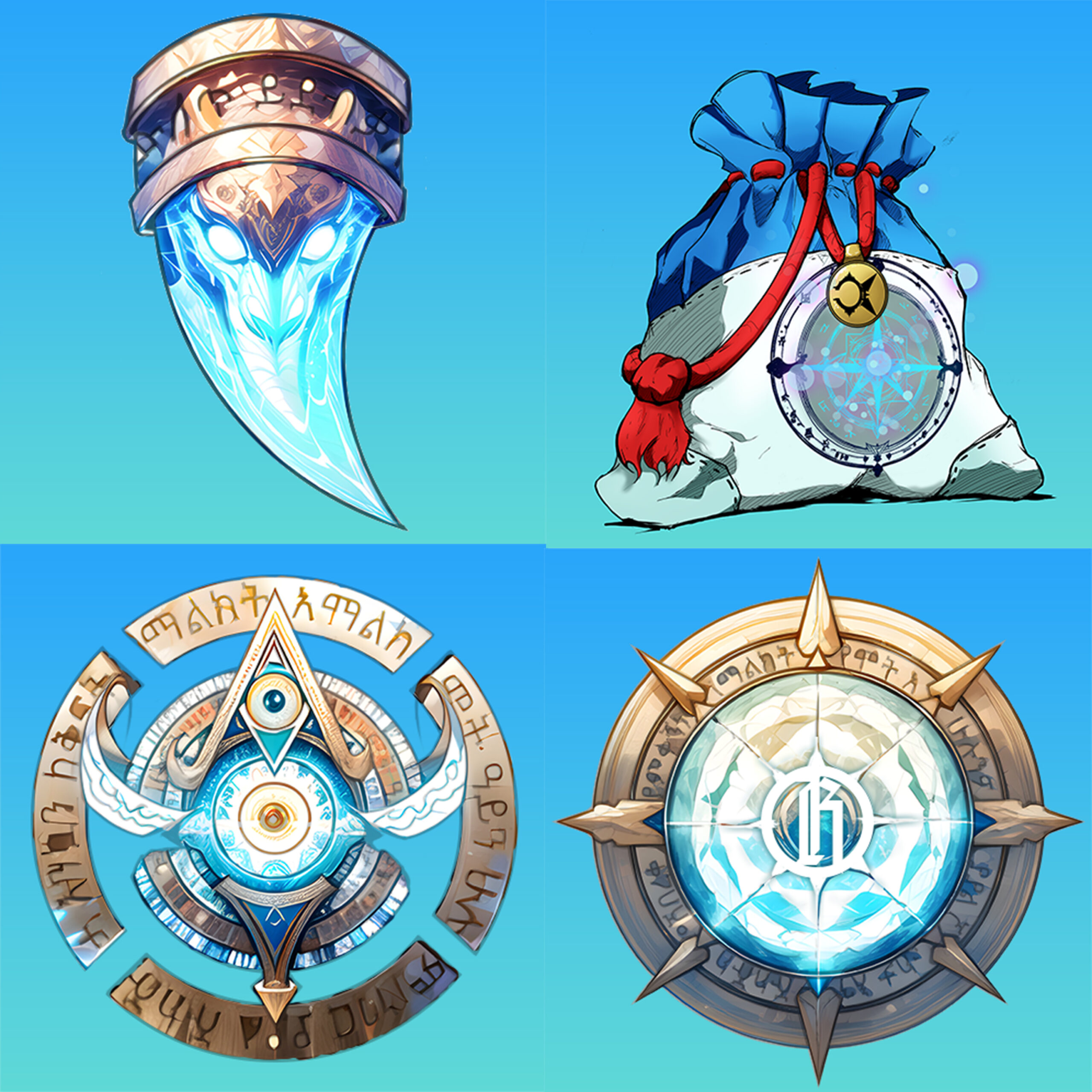 Four Enchanted Items VinoVenitas(04)